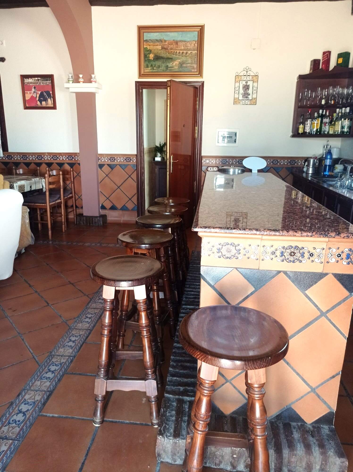 Casa interior taburetes