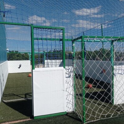 Zona de campo de fútbol en cumpleaños en Córdoba